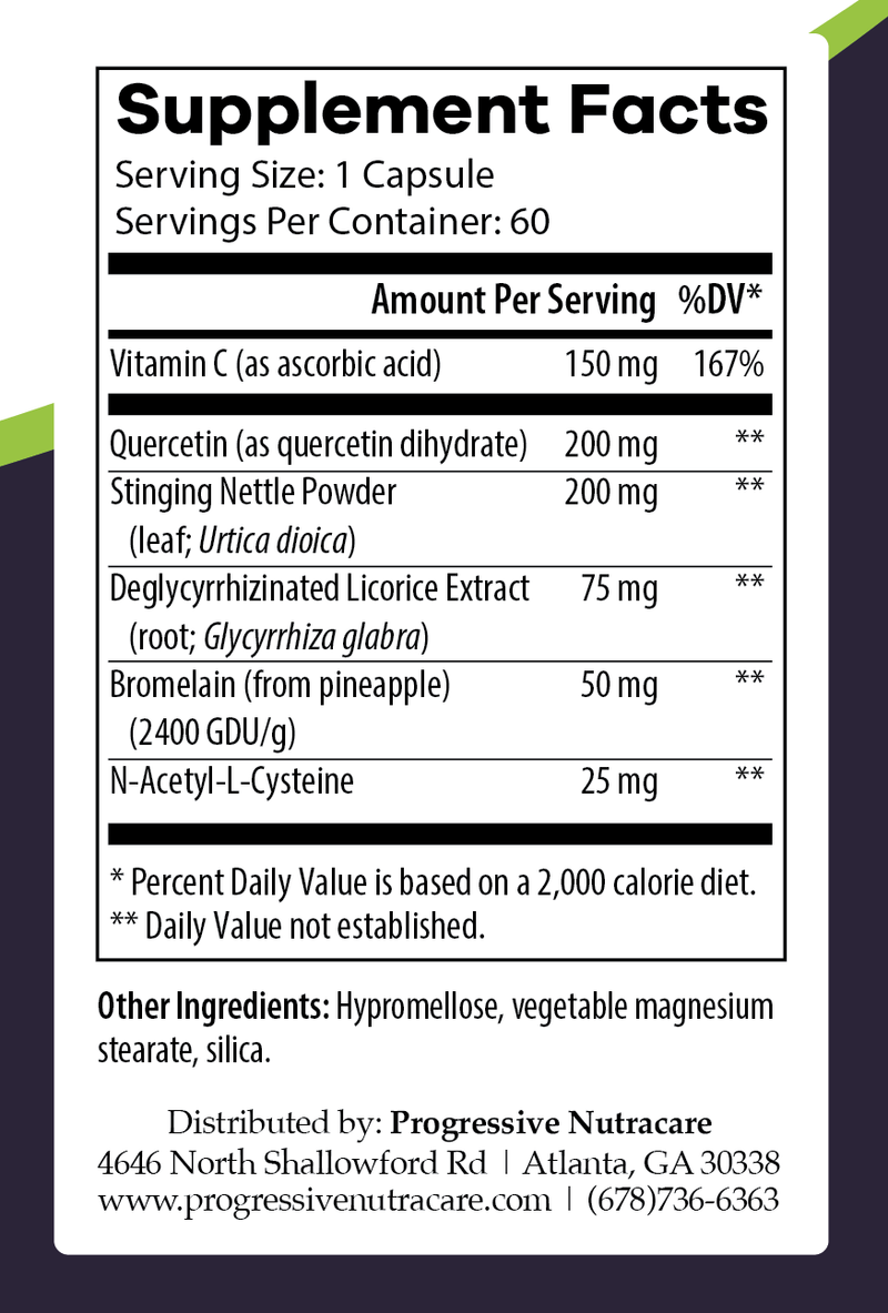 PROGRESSIVE NATURAL SINUS SUPPORT