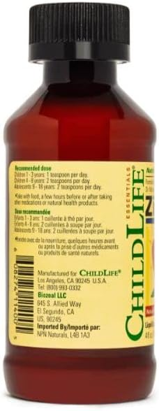 CHILDRENS LIFE ZINC PLUS 4oz